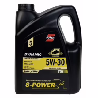 Моторное масло S-POWER DYNAMIC TSi 5W-30 5л
