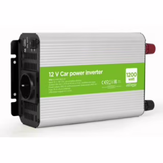 Автомобильный инвертор EnerGenie 12V/220V 1200 Вт (EG-PWC1200-01)
