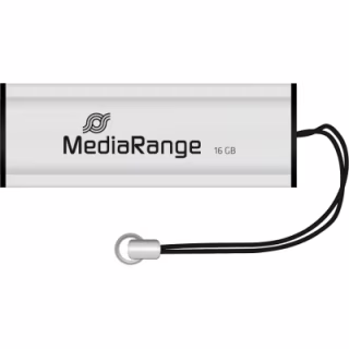 USB флеш накопичувач Mediarange 16GB Black/Silver USB 3.0 (MR915)