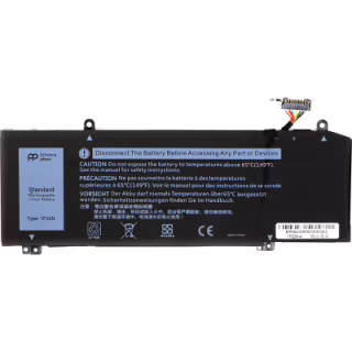 Аккумулятор для ноутбука DELL Alienware M15 R1 2018 (1F22N) 15.4V 3000mAh PowerPlant (NB441907)