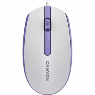 Мышка Canyon M-10 USB White Lavender (CNE-CMS10WL)