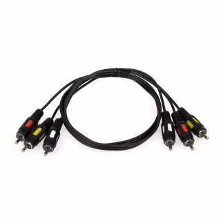 Кабель мультимедийный 3xRCA M to 3xRCA M 1.8m Atcom (10711)