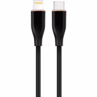 Дата кабель USB 2.0 AM to Lightning 1.5m 2.25A Cablexpert (CC-USB2S-CM8PM-1.5M-BK)