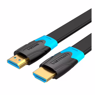 Кабель мультимедийный HDMI M to HDMI M 1.5m black Vention (AAKBG)