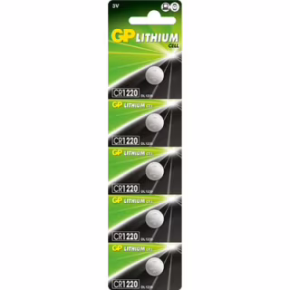 Батарейка Gp CR 1220 Lithium 3.0V * 1 (відривається) (CR1220-7U5 / 4891199001345)
