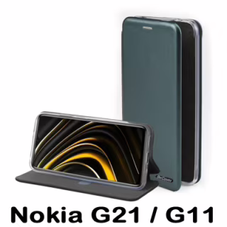 Чохол до мобільного телефона BeCover Exclusive Nokia G21 / G11 Dark Green (707916)