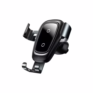 Универсальный автодержатель Baseus Metal Gravity with technology Qi 10W (WXYL-B0A)