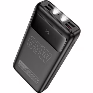 Батарея универсальная HOCO 30000mAh Apollo PD/65W QC/3.0 Black (DB81 / 714720)