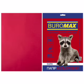 Бумага Buromax А4, 80g, DARK burgundy, 50sh (BM.2721450-13)