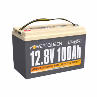 Батарея LiFePo4 Power Queen 12.8V 100Ah (PowerQueen-128V100Ah-H19)