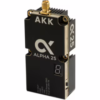 Відеопередавач (VTX) AKK Alpha 25W 4.9G-6G 96CH (A25)