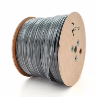 Кабель сетевой Ritar FTP 305м, cat 6, CU, КНПЭ 4*2*0,54мм, Black, outdoor (00553)