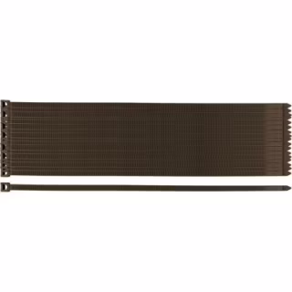 Стяжка Neo Tools 50шт, пластик, 7.6х380мм, коричневая (15-970)