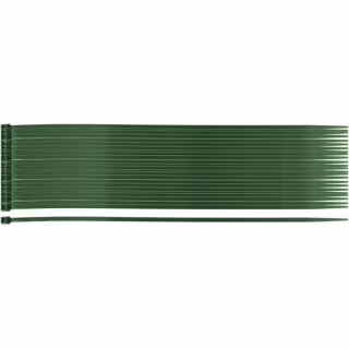 Стяжка Neo Tools 50шт, пластик, 2.5х200мм, зеленая (15-977)