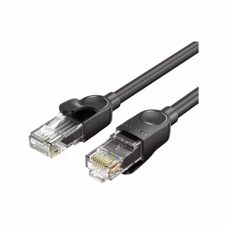 Патч-корд 3m UTP cat 6 RJ-45 black Vention (IBNBI)