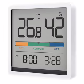 Метеостанция Xiaomi Miiiw Temperature Humidity Clock White S210 (MW22S06)