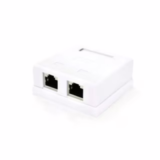 Компьютерная розетка RJ45x2 FTP, 8P8C, cat.5 Ritar (StR-FTP/8P8CRJ45-2 / 01994)