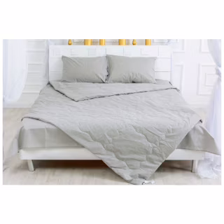 Одеяло MirSon Летнее с эвкалиптовым волокном 2400 Light Gray 200x220 (2200003033328)
