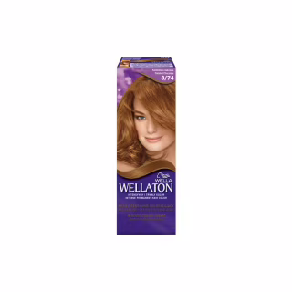 Краска для волос Wellaton 8/74 Шоколад с карамелью (4056800621194/4056800620111)