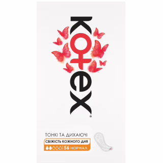 Ежедневные прокладки Kotex Normal 56 шт. (5029053548289/5029053548050)