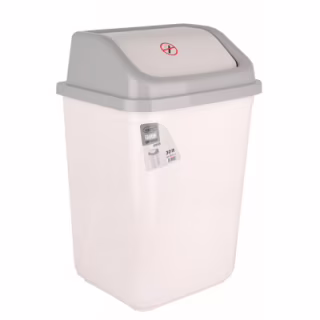 Контейнер для мусора Violet House 0098 White 30 л (0098 WHITE с/кр.30 л)