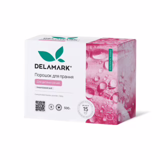 Пральний порошок DeLaMark Baby 500 г (4820152330031)