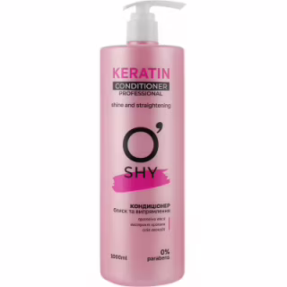 Кондиціонер для волосся O'Shy Keratin Блиск та випрямлення 1000 мл (4820195508695)