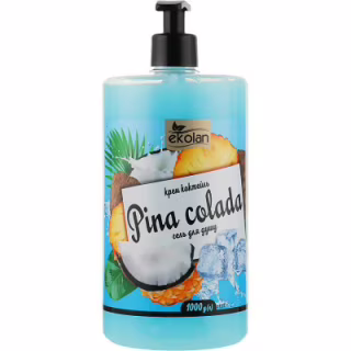 Гель для душа Ekolan Pina colada Крем-коктейль 1000 г (4820217131726)