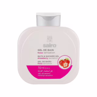 Гель для душу Sairo Bath And Shower Gel Полуниця 750 мл (8433295051365)