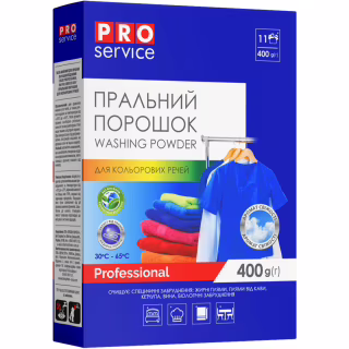 Стиральный порошок PRO service Professional Для цветных вещей 400 г (4823071664188)