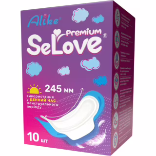 Гигиенические прокладки SeLove 245 мм 10 шт. (4820209800265)