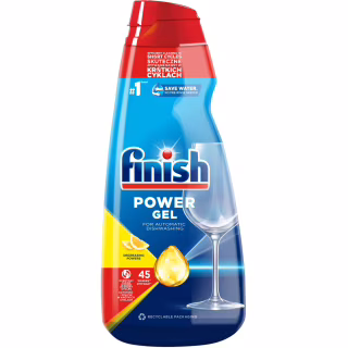Гель для мытья посуды в посудомойке Finish Power Gel Лимон 900 мл (5908252000029)