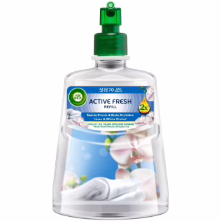 Освежитель воздуха Air Wick Active Fresh Утренняя свежесть и цветы орхидеи Сменный флакон 228 мл (5908252018314)