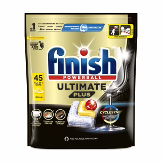 Таблетки для посудомийних машин Finish Ultimate Plus All in 1 Lemon 45 шт. (5908252010998)