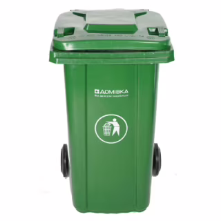 Контейнер для мусора Домівка 120L-B Зеленый 120 л (000033127)