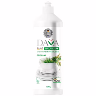 Средство для ручного мытья посуды Dava Das Balance Original Екологічний 1 кг (4823128000433)
