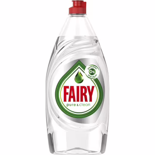 Засіб для ручного миття посуду Fairy Pure & Clean 900 мл (8006530111522)