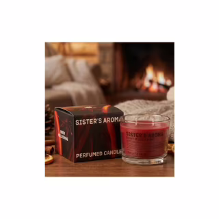 Ароматическая свеча Sister's Aroma Berry Mulled Wine 150 г (4820227786350)
