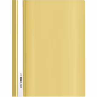 Папка-скоросшиватель Economix А4 Light без перфорации, желтая (E38503-05)
