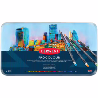 Карандаши цветные Derwent Procolour, 72 цветов (5028252514675)