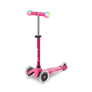 Самокат Micro Mini Deluxe Magic Pink LED (MMD130)