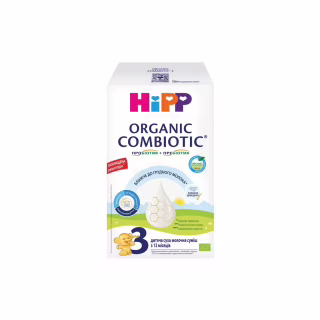 Детская смесь HiPP молочная Organic Combiotic 3 с пробиотиками L.fermentum, пребиотиками GOS, метафолином для детей (9062300138785)