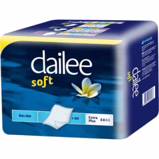 Пеленки для младенцев Dailee Soft 60х60 см 20 шт (8595611623936)