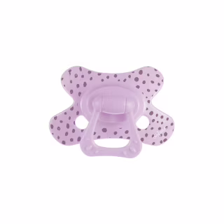 Пустышка Difrax Natural, 6+ мес (127 Lilac_dots)