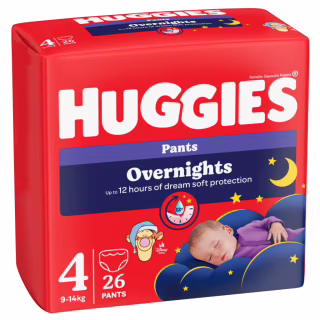 Подгузники Huggies Overnights Pants Трусики 4 9-14 кг 26 шт. (5029053581088)