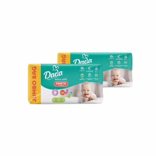 Подгузники Dada Extra Soft 4 Maxi (9-15 кг) 128 шт (2 упаковки по 64 шт) (4820174989538)