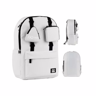 Рюкзак школьный GoPack Education Teens 178 сірий (GO25-178L-2)
