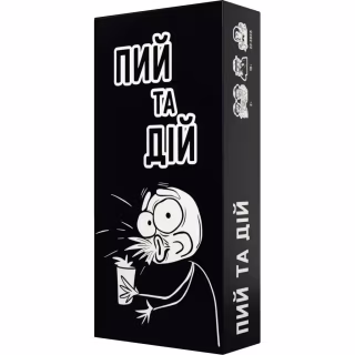 Настольная игра 18+ Bombat game Пей и Действуй (укр.) (80048)