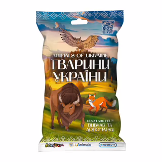 Антистрес #sbabam Стретч-іграшка Тварини України сюрприз (1/CN25)