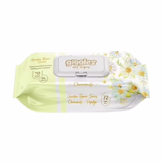 Детские влажные салфетки Dolphin Chamomile з клапоном 72 шт (8680131207411)